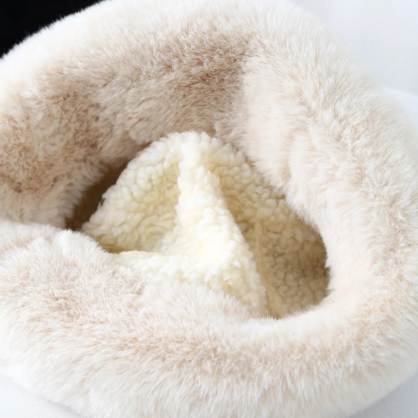 Women's High Quality Suede Plush Winter Bucket Hat