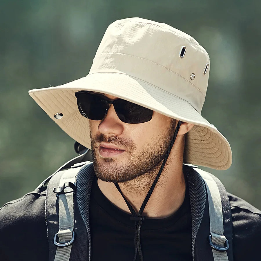 Summer Bucket Hat For Men Fisherman Cap