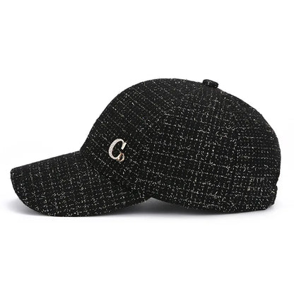 Metal M Patch Elegant Baseball Cap