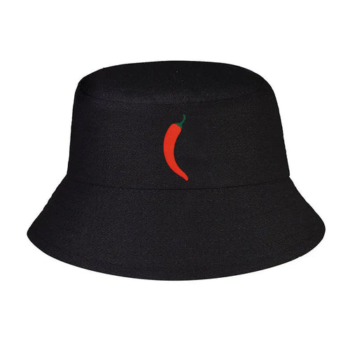 Chili Pepper Graphic Winter Fisherman Bucket Hat