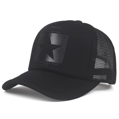 Pentagram Mesh Street Dance Baseball Cap
