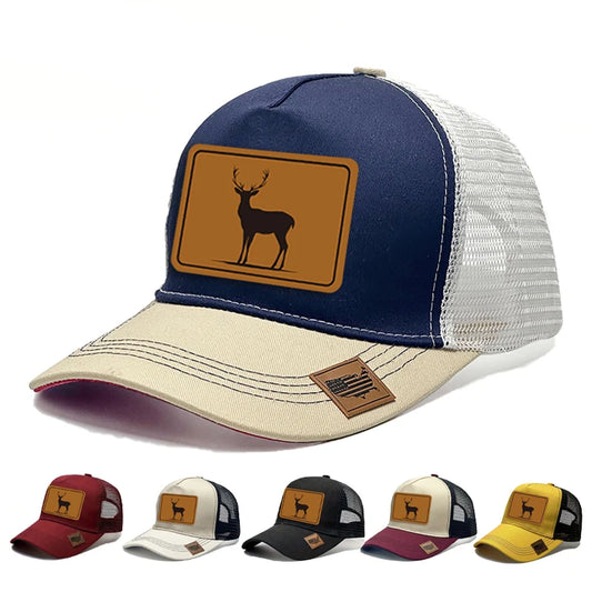 Elk Print Baseball Cap