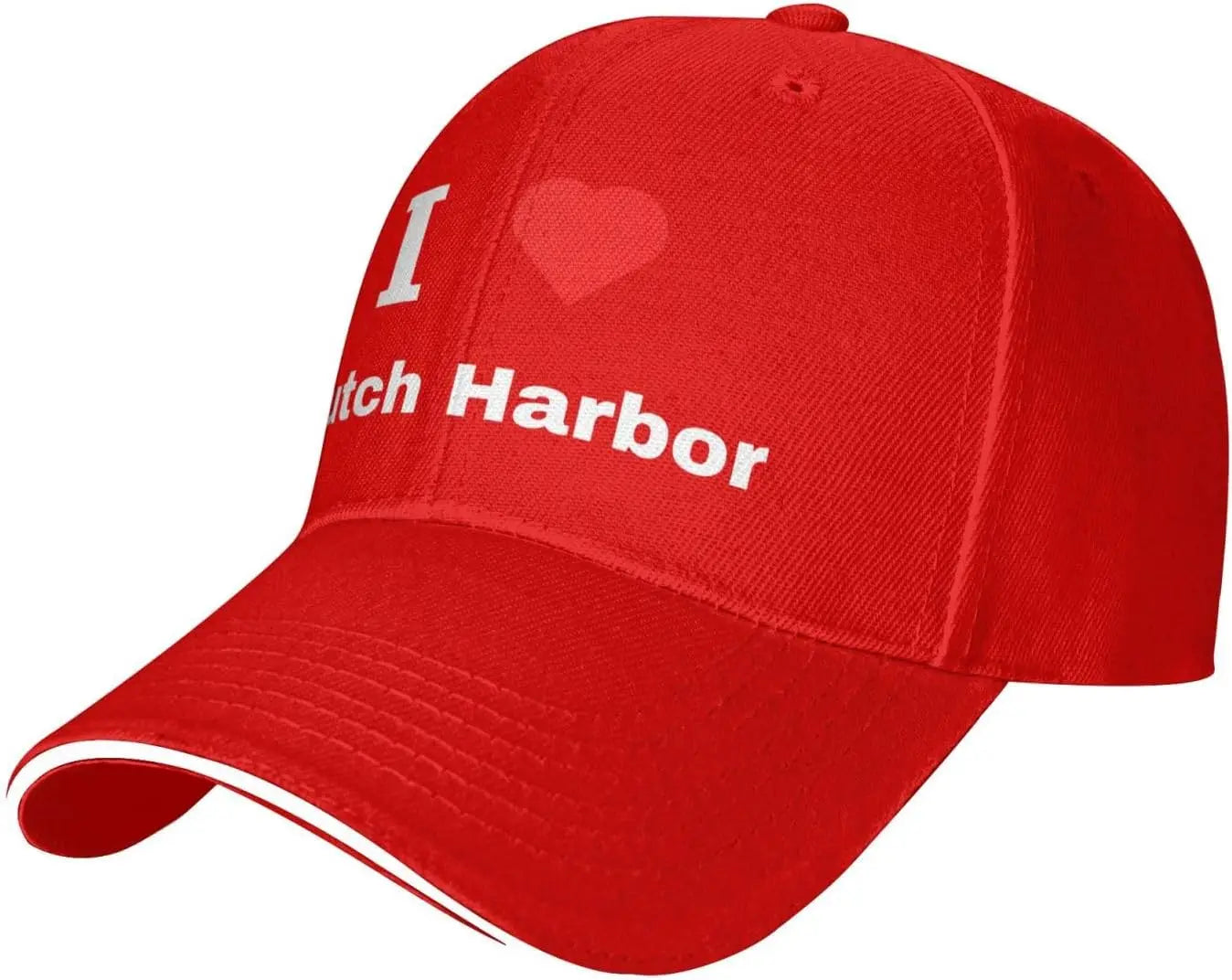 I Love Dutch Harbor Snapback Baseball Cap