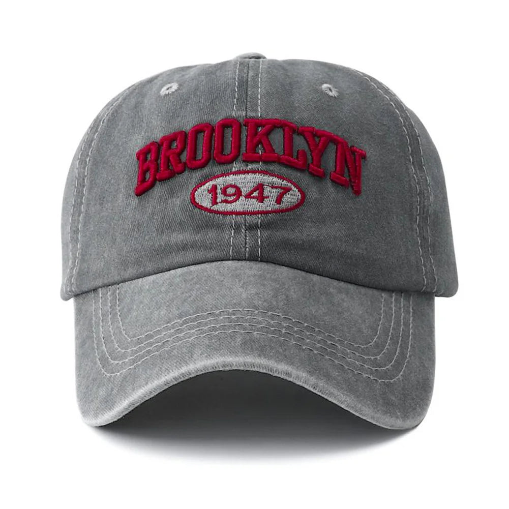 Brooklyn Embroidery Snapback Baseball Cap