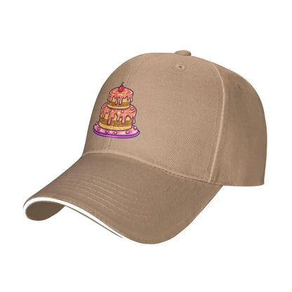 Cherry Cake Snapback Baseball Cap