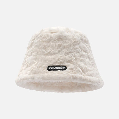 Warm Plush Furry Bucket Hat