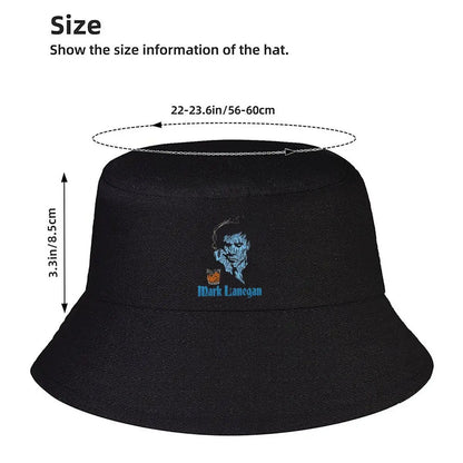 Mark Lanegan Music Artist Tribute Bucket Hat
