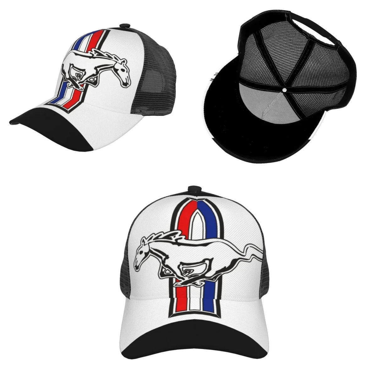 Mustang Racing Adjustable Baseball Cap