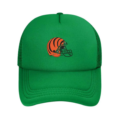 Cincinnati Bengals Helmet Stripe Mesh Baseball Cap