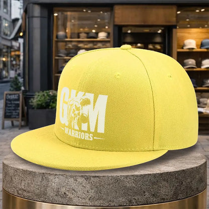 Gym Warriors Streetwear Flat Brim Snapback Cap
