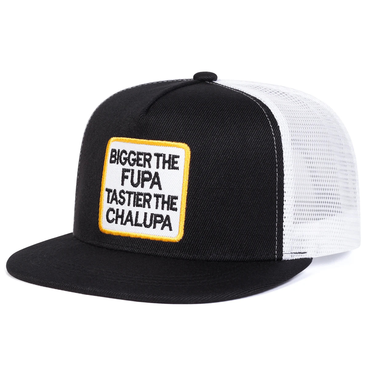 Unisex Letter Embroidery Hip-hop Net Hats