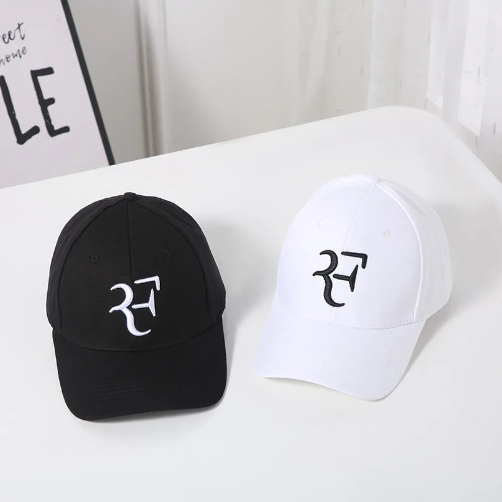 Letter F Embroidered Fashion Baseball Cap