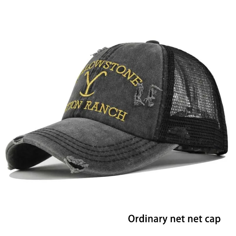 Unisex Yellowstone Dutton Ranch Ponytail Baseball Cap