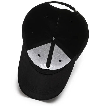 MY Letter Embroidered Unisex Snapback Cap
