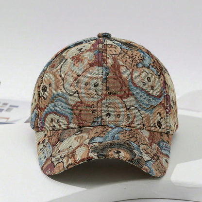 Fashion Cartoon Cute Bear Casual Sunshade Baseball Cap