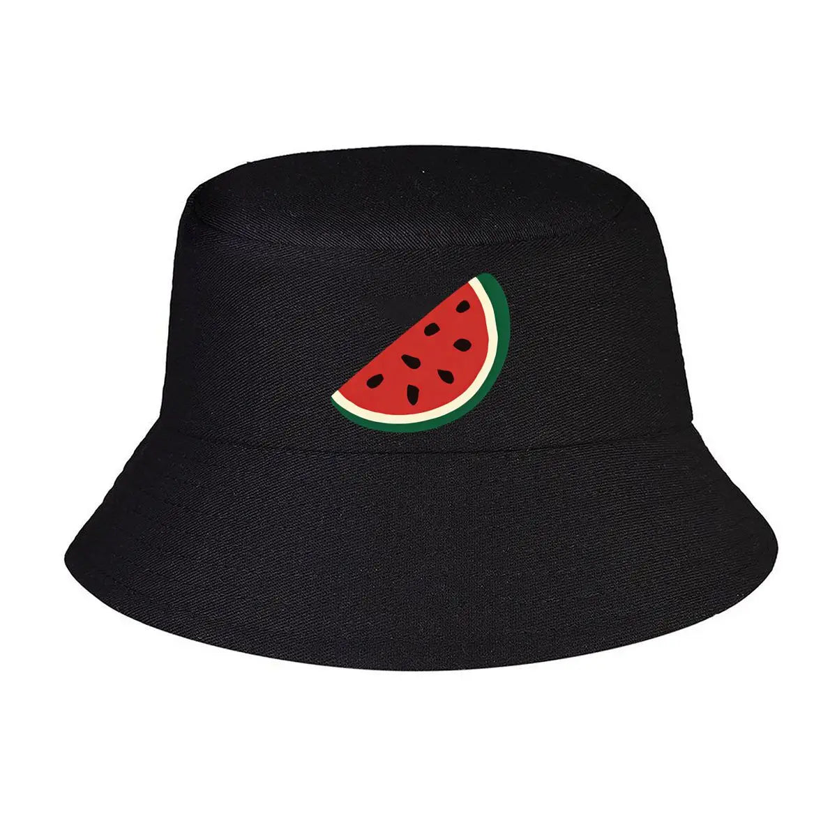 Watermelon Slice Graphic Winter Fisherman Bucket Hat