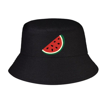 Watermelon Slice Graphic Winter Fisherman Bucket Hat