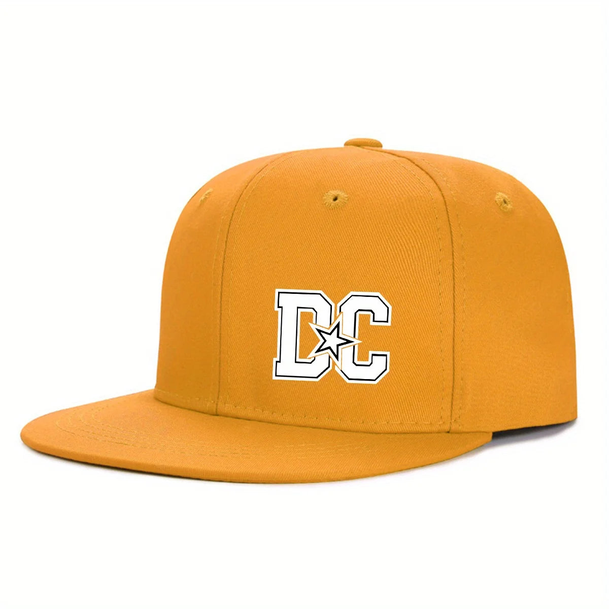 Unisex Letter Print Hip Hop Snapback Cap