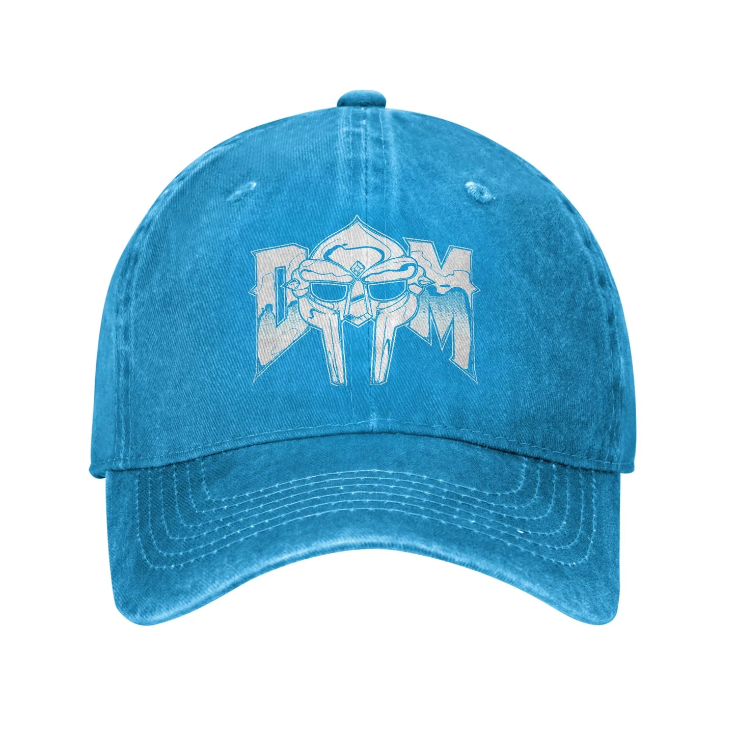 MF Doom Distressed Cotton Streetwear Baseball Cap