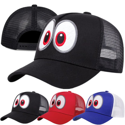 Big Eyes Cartoon Baseball Cap