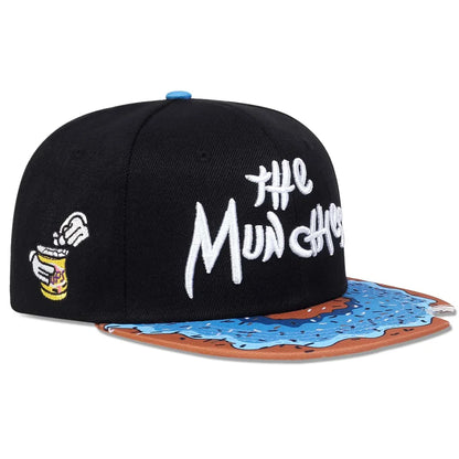 Unisex Watermelon Printing Letter Embroidery Snapback Cap