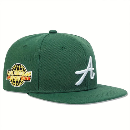 Unisex Gothic Letter Embroidery Hip-hop Hats