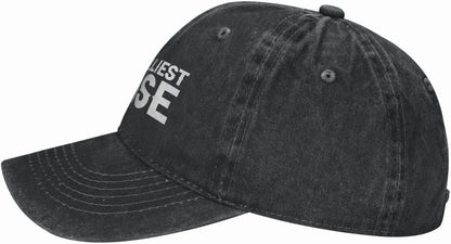 Gods Silliest Goose Distressed Denim Baseball Cap