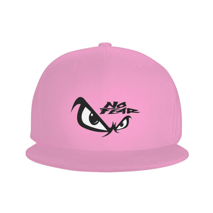 No Fear & Eyes Print Breathable Unisex Snapback Cap