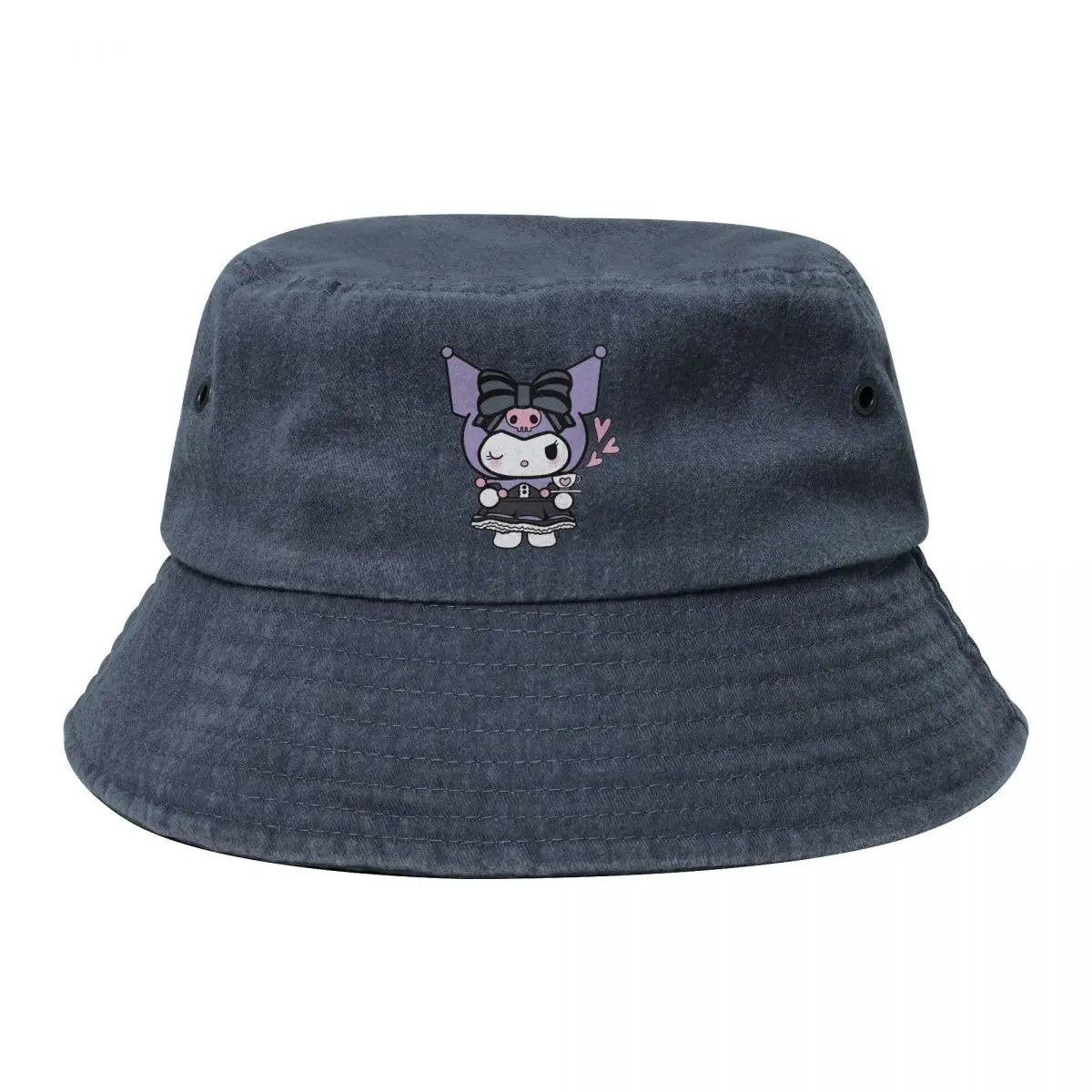 Kuromi Tea Time Cotton Bucket Hat