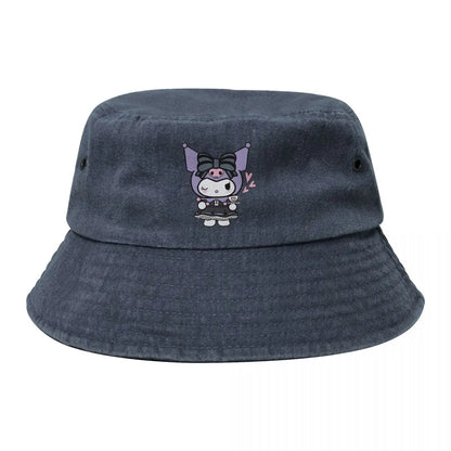 Kuromi Tea Time Cotton Bucket Hat