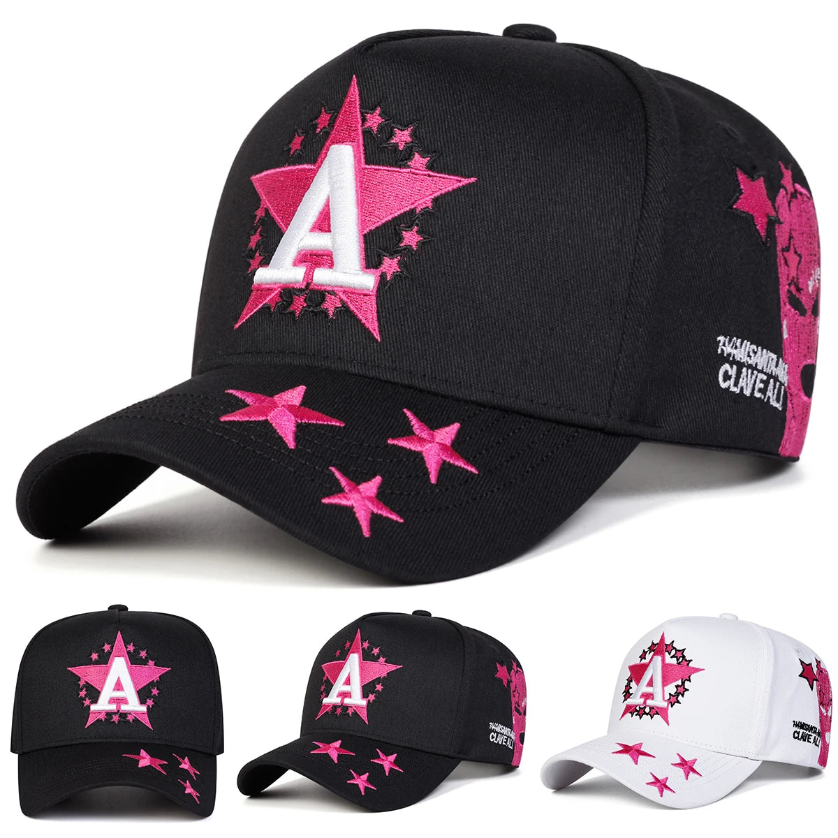 Unisex A Letter Pentagram Baseball Cap
