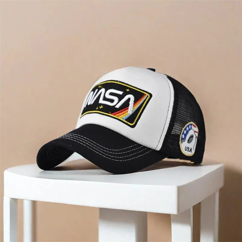 Classic Letter Mesh Unisex Baseball Cap