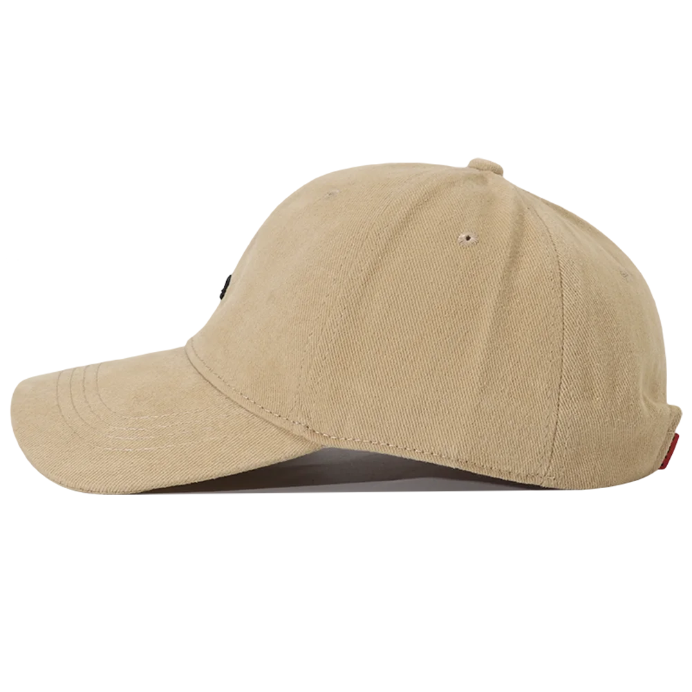 Korean Letter Embroidered Cotton Baseball Cap Adjustable Hip Hop