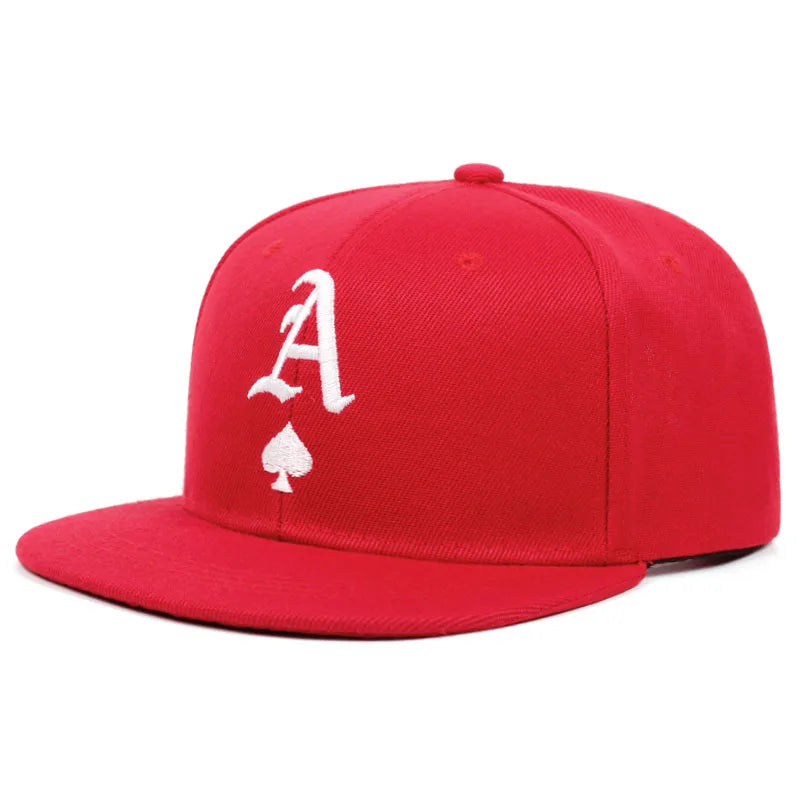 A Peach Heart Flat Brim Hip Hop Baseball Hat