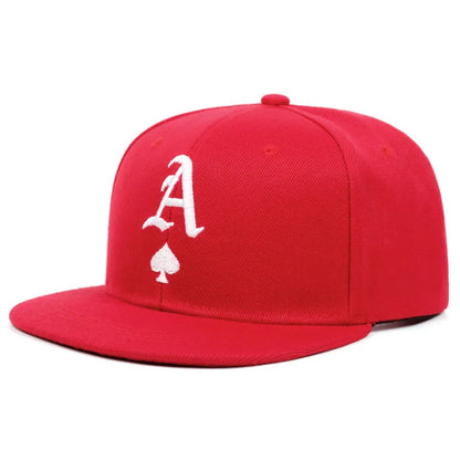 A Peach Heart Flat Brim Hip Hop Baseball Hat