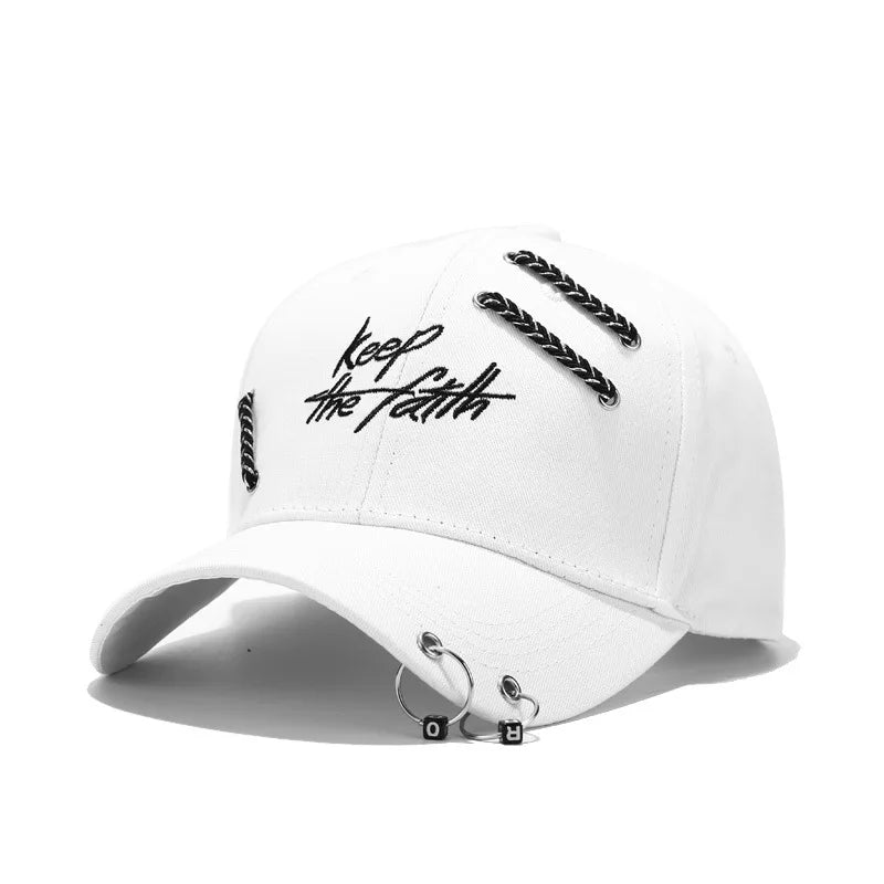 Keep The Faith Ring Chain Baseball Cap