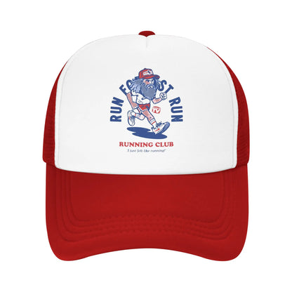 Forrest Gump Running Mesh Trucker Baseball Cap