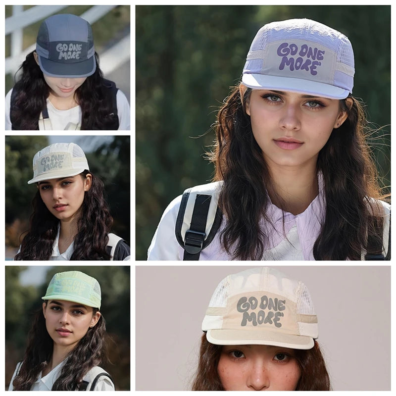 Breathable Sports Running Quick Dry Duckbill Snapback Cap