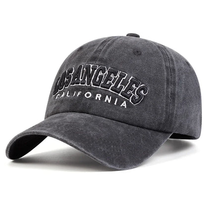 Unisex LOS ANGELES Embroidered Streetwear Cap