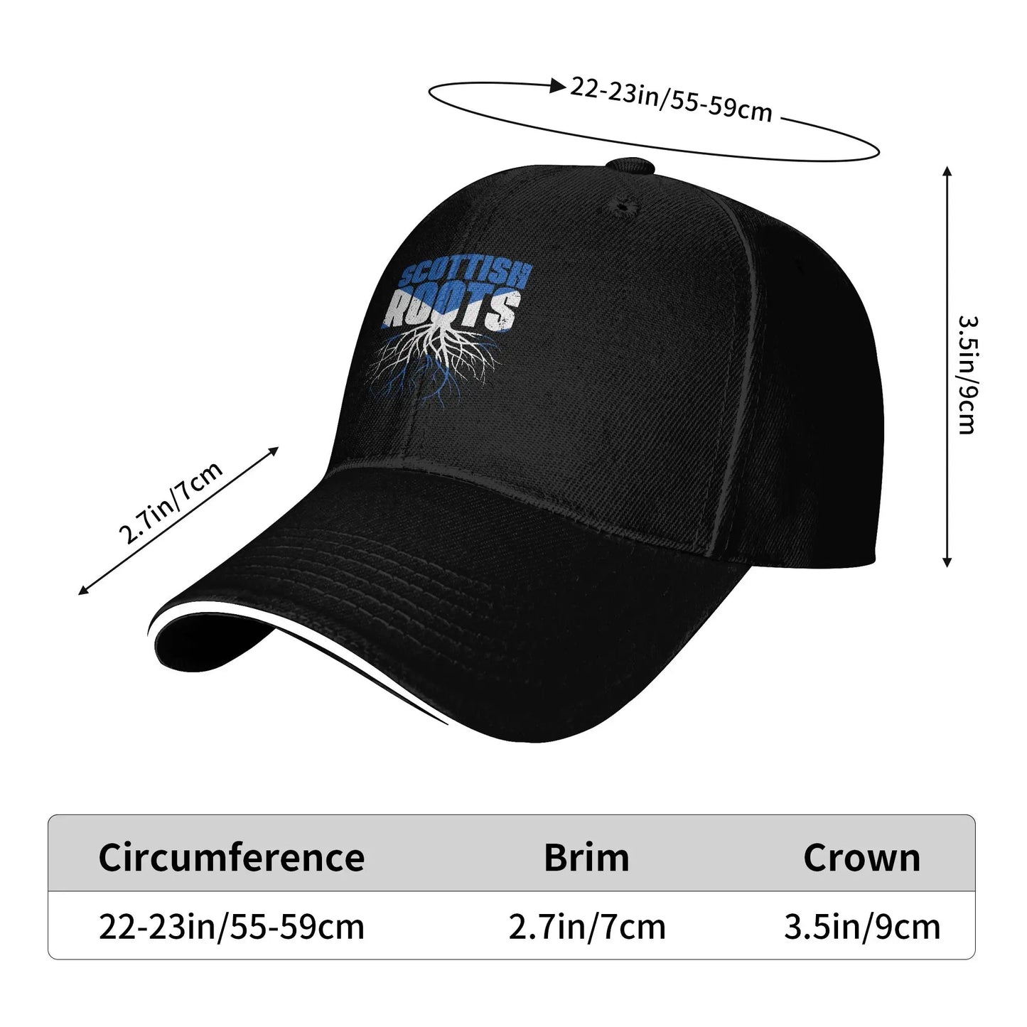 Scottish Roots Flag Classic Outdoor Baseball Cap