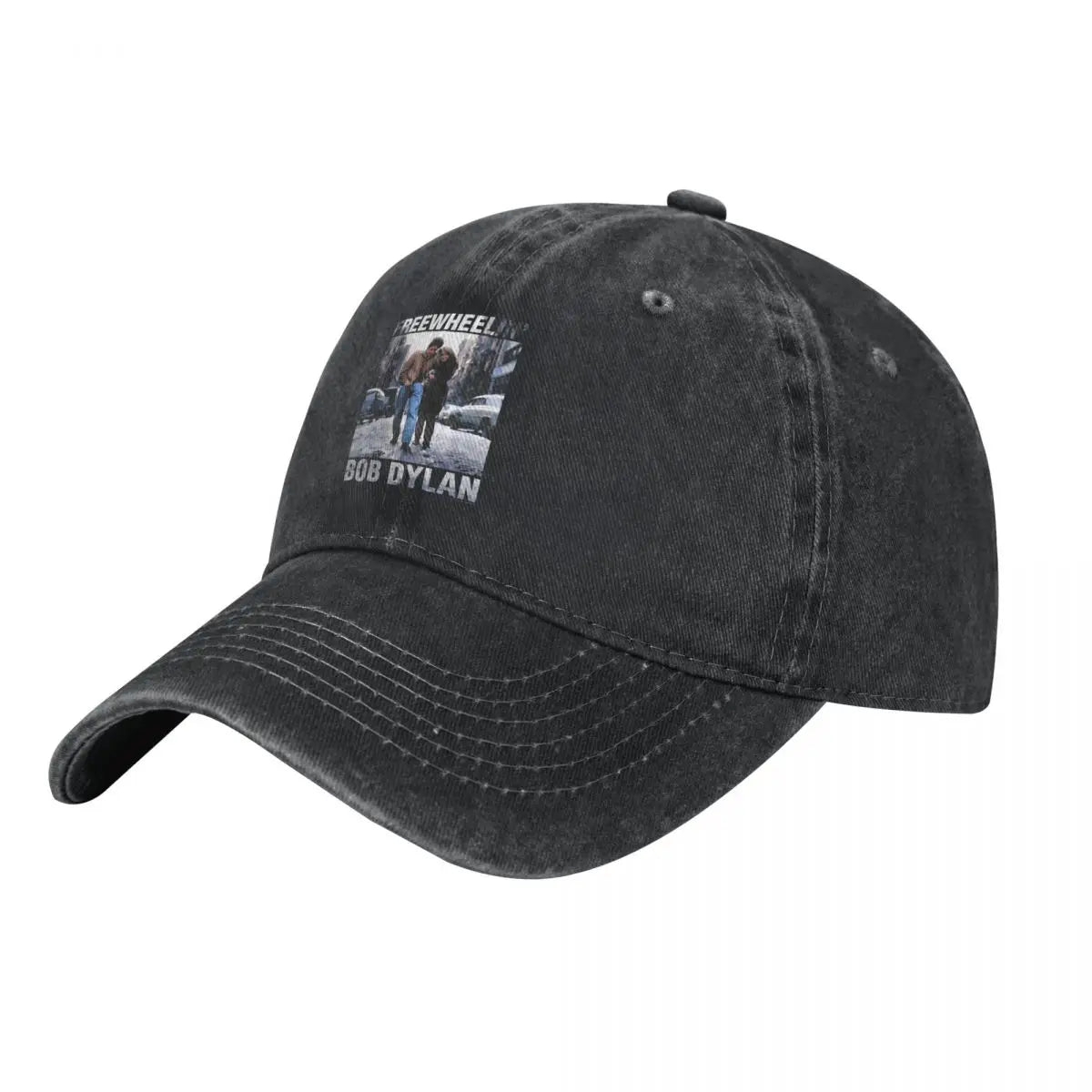 Bob Dylan Freewheelin Denim Vintage Baseball Cap
