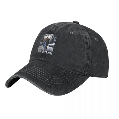Bob Dylan Freewheelin Denim Vintage Baseball Cap