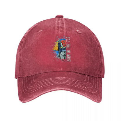 Hip Hop Goldrake Anime Washed Baseball Cap