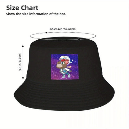 Custom Ye Bear Summer Beach Bucket Hat