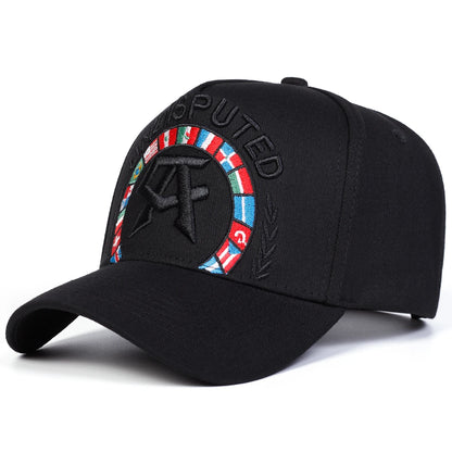 Unisex CA Letter Embroidered Casual Outdoor Baseball Cap