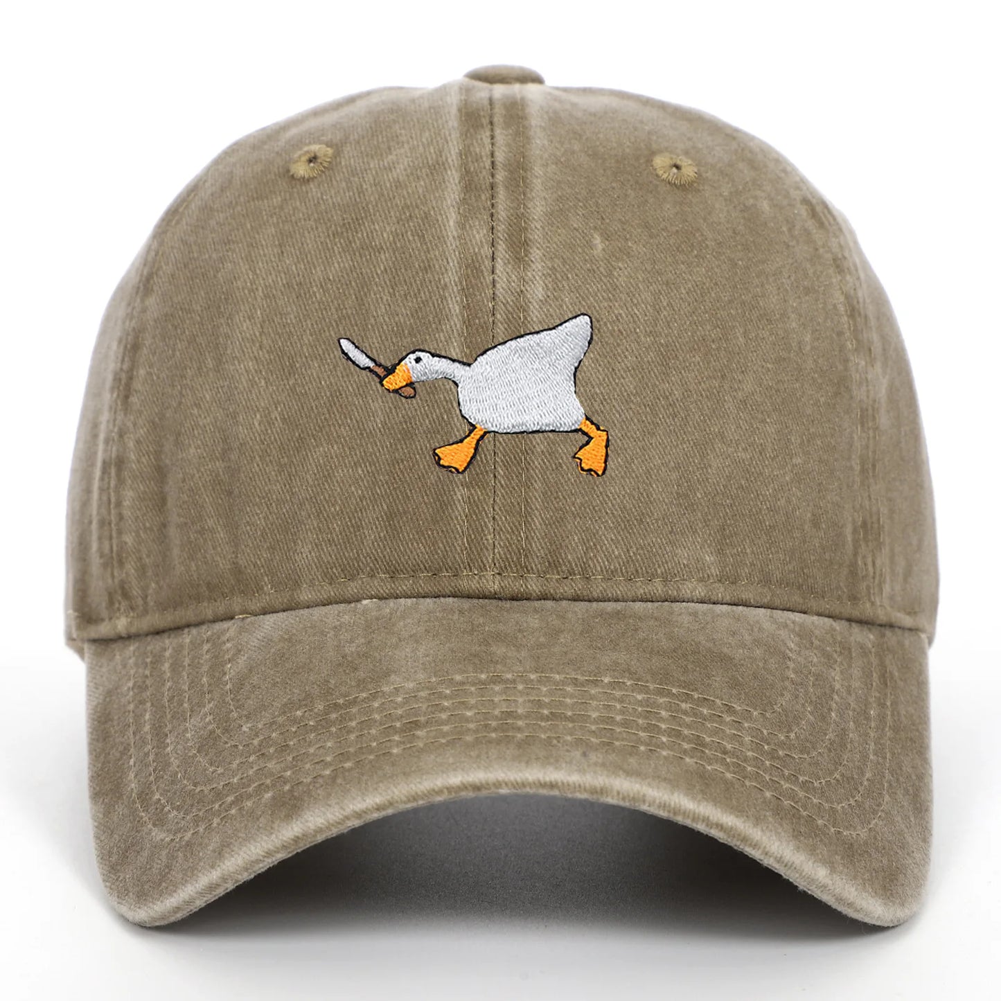 Unisex Urban Goose Embroidered Cap
