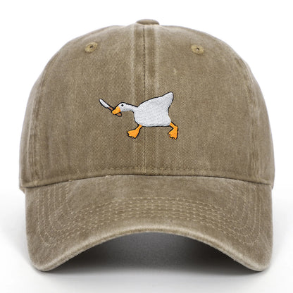 Unisex Urban Goose Embroidered Cap