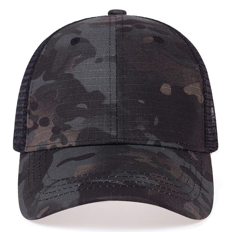 Mesh Camo Jungle Tactical Baseball Cap