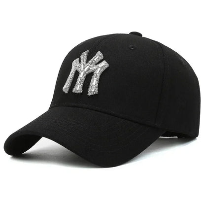 Rhinestone Spring Autumn Baseball Cap