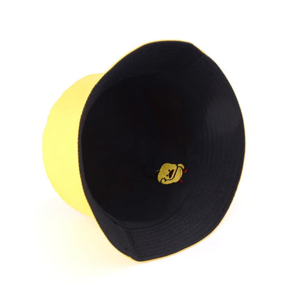 Reversible Duck Print Summer Travel Bucket Hat